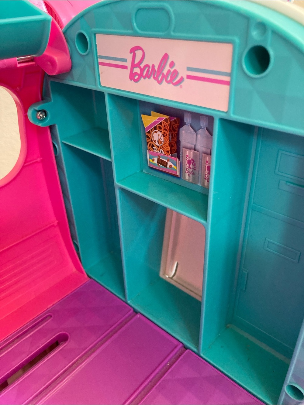 Barbie Hot Pink and White Dream Airplane - Picture 4 of 8
